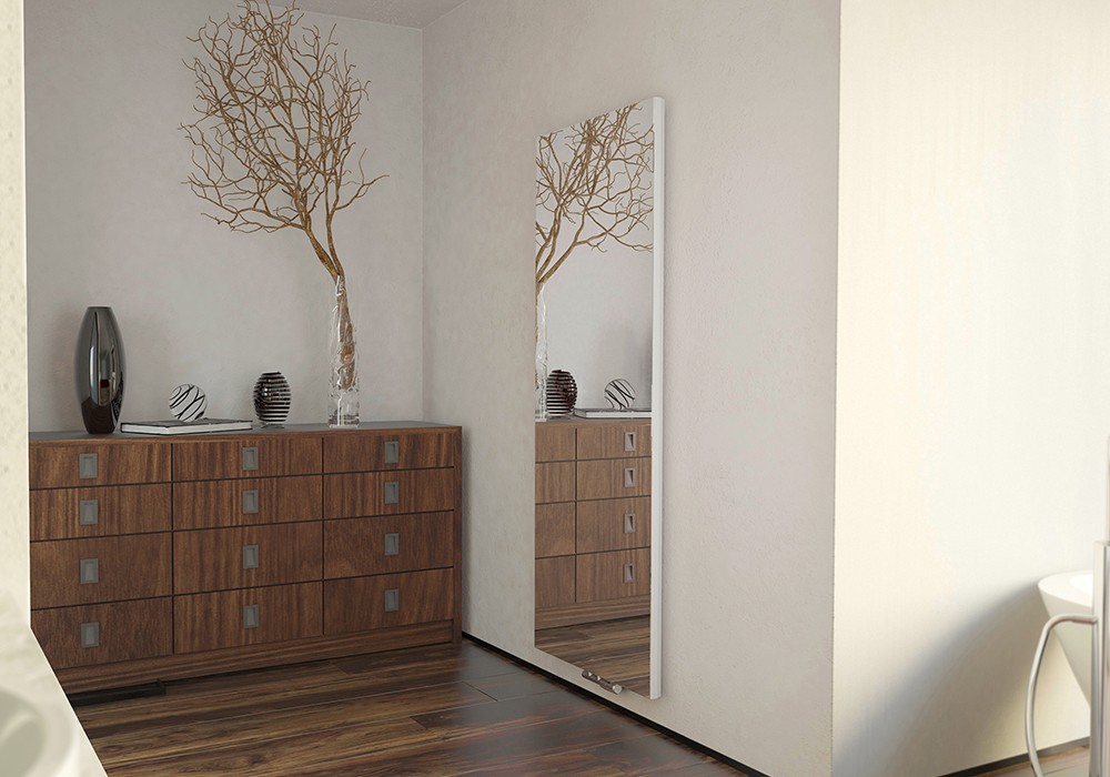 Grzejnik Terma Case Slim - wersja z lustrzaą taflą Grzejnik Terma Case Slim - wersja z lustrzaą taflą
